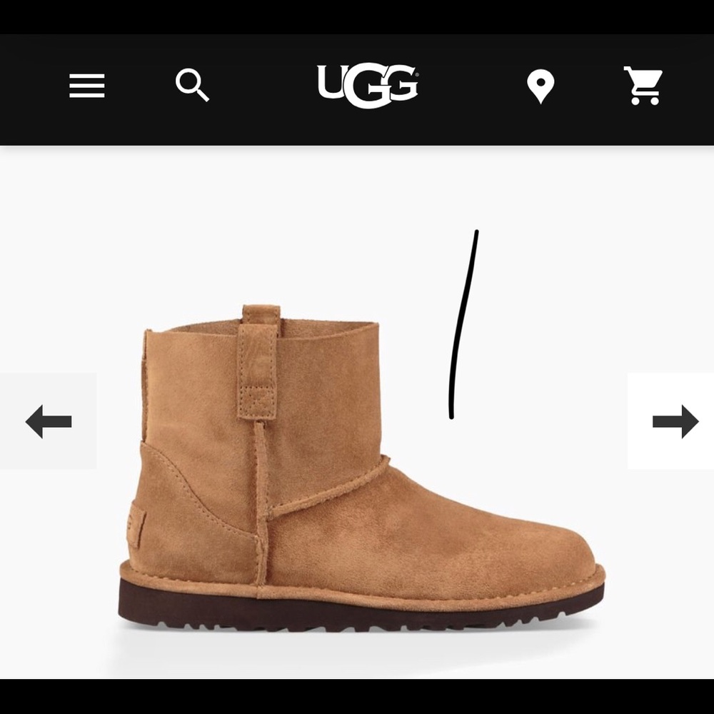 UGG Classic Unlined Classic Mini Suede Boots